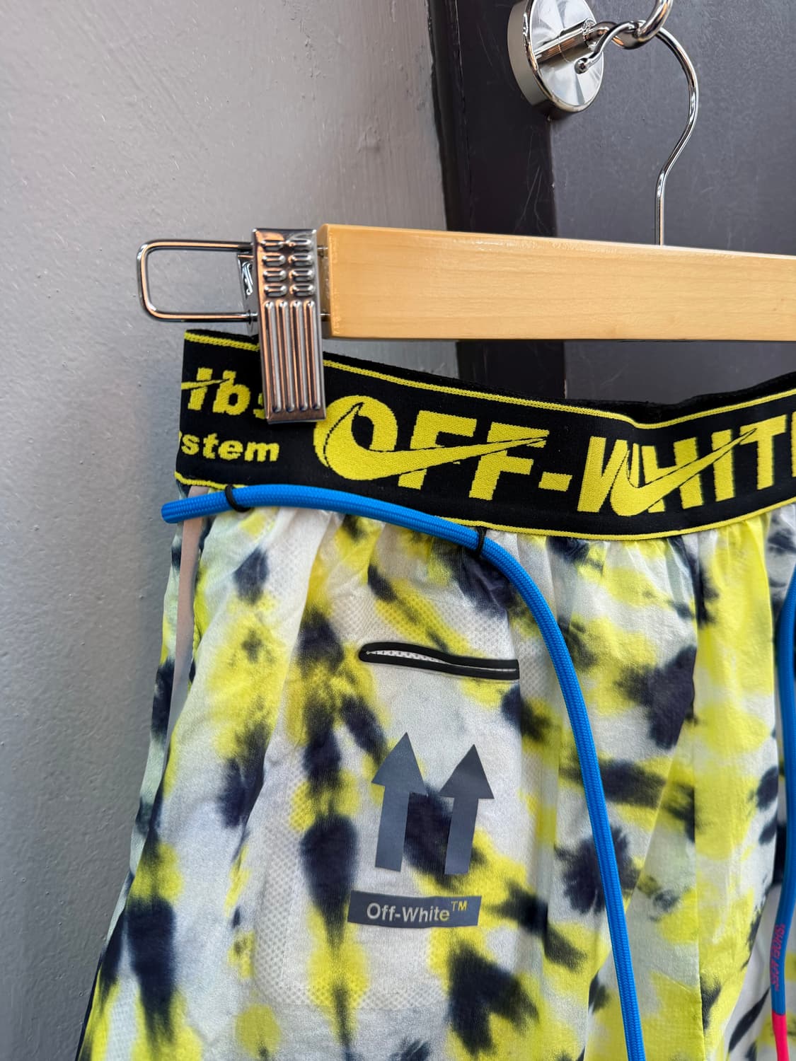 S/ 오프화이트x나이키 타이다이 러너 쇼츠팬츠 상품이미지5