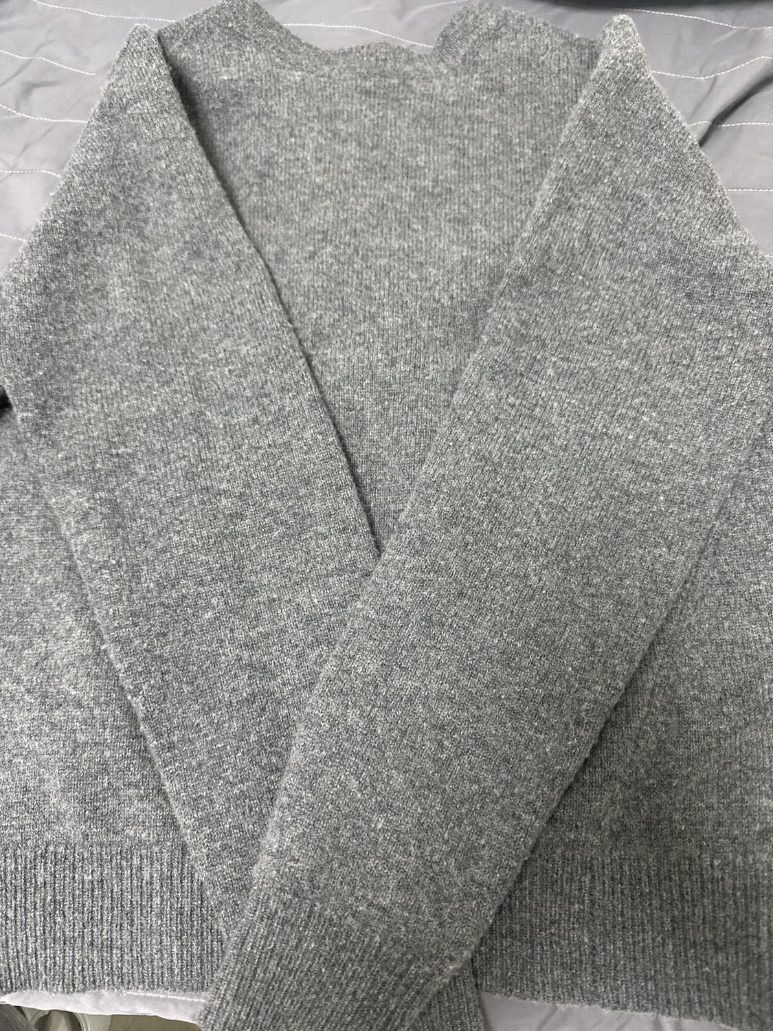 EE누마레 사선 니트 상품이미지5