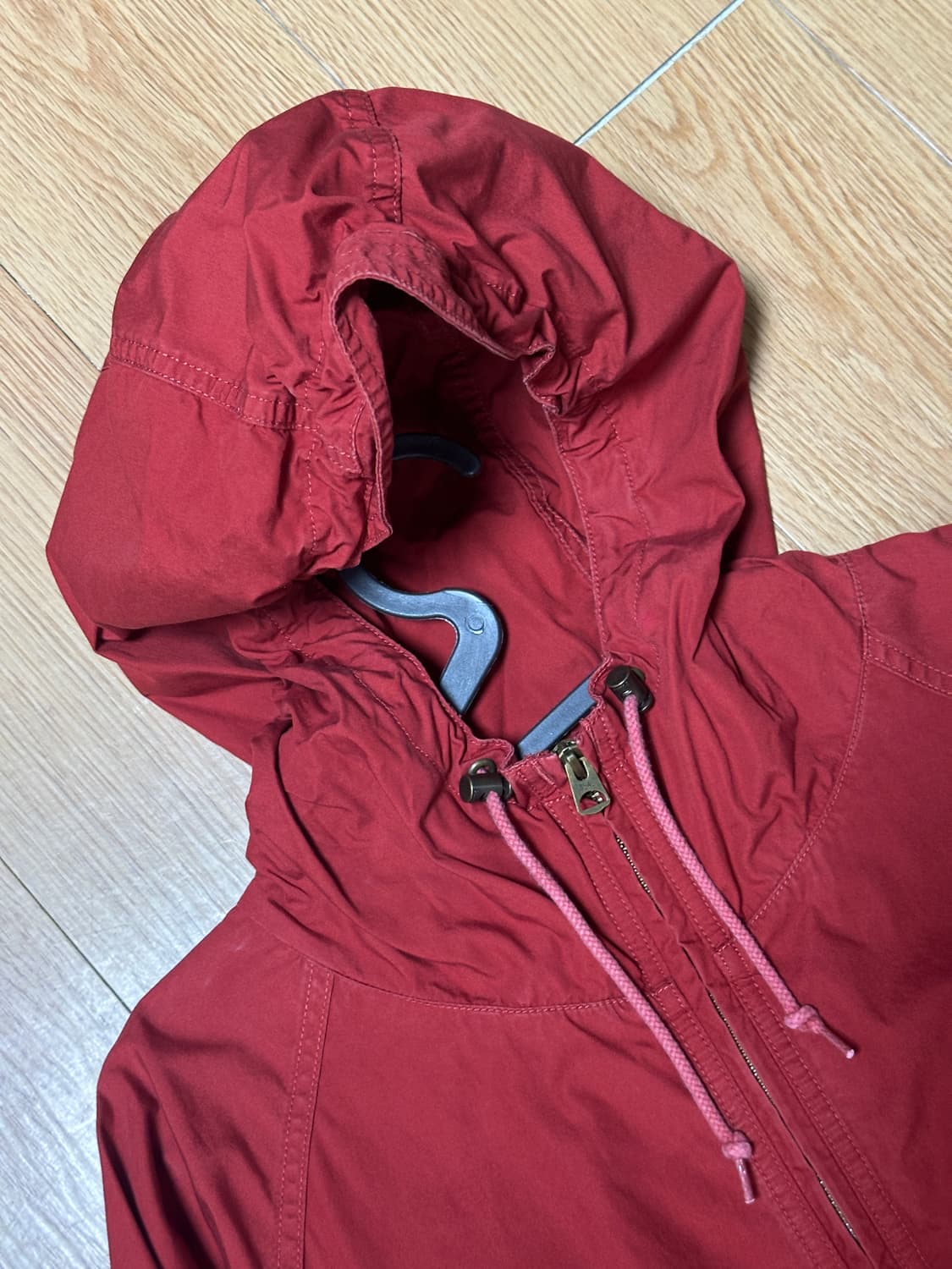 카키스 후디드 윈드 자켓 상품이미지4