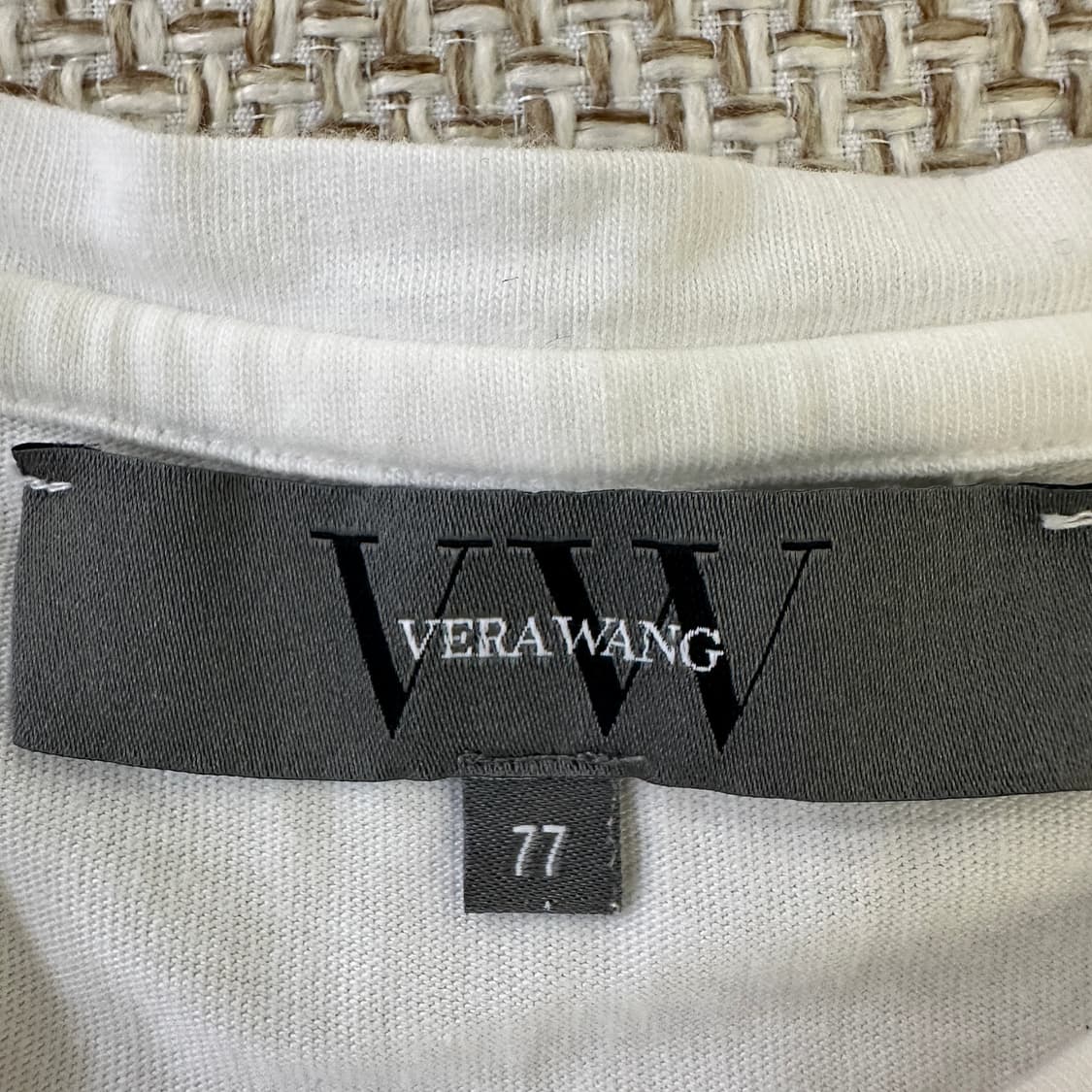 77 베라왕 화이트 반팔티 0401D 상품이미지2