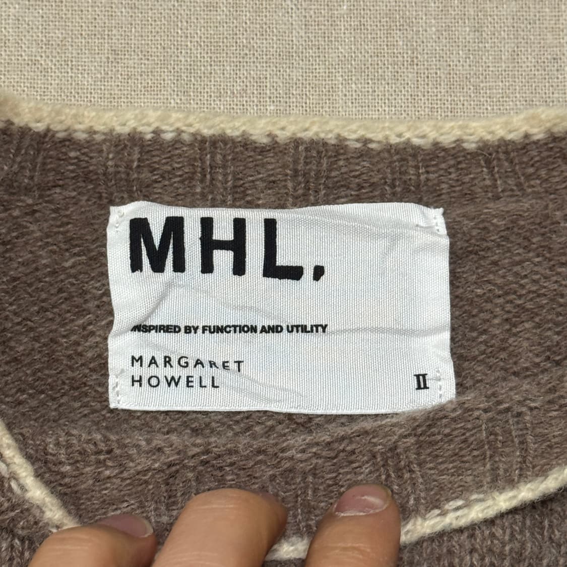 마가렛호웰 재팬 빈티지 울 니트 2 상품이미지3