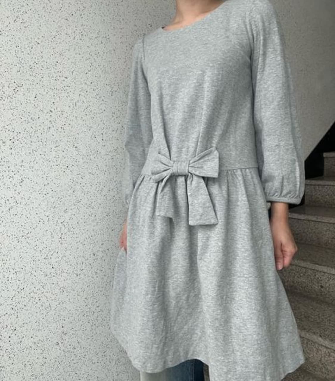 왕리본 원피스 상품이미지1