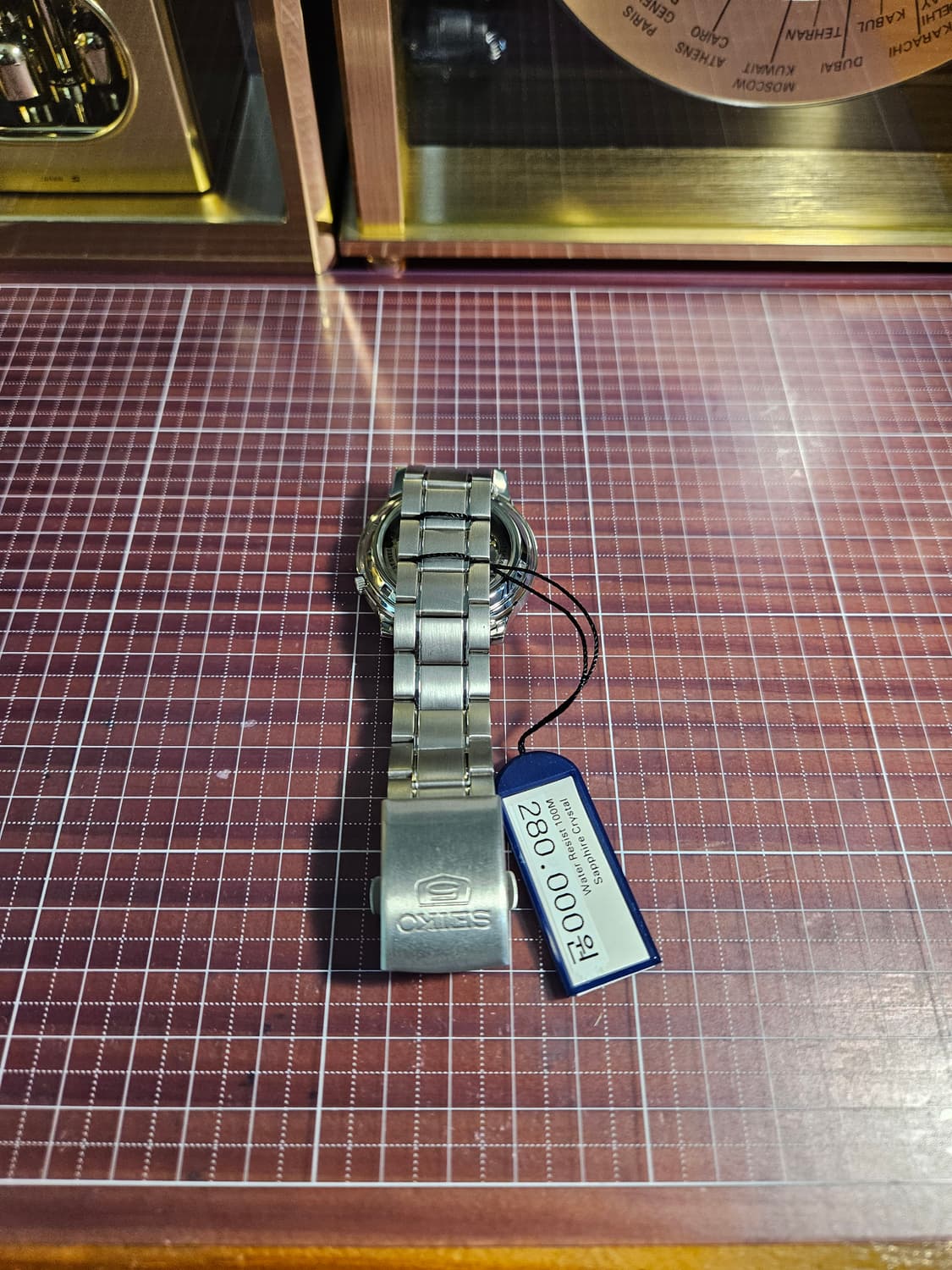 세이코5 미사용 새제품 흰판 오토메틱  상품이미지3