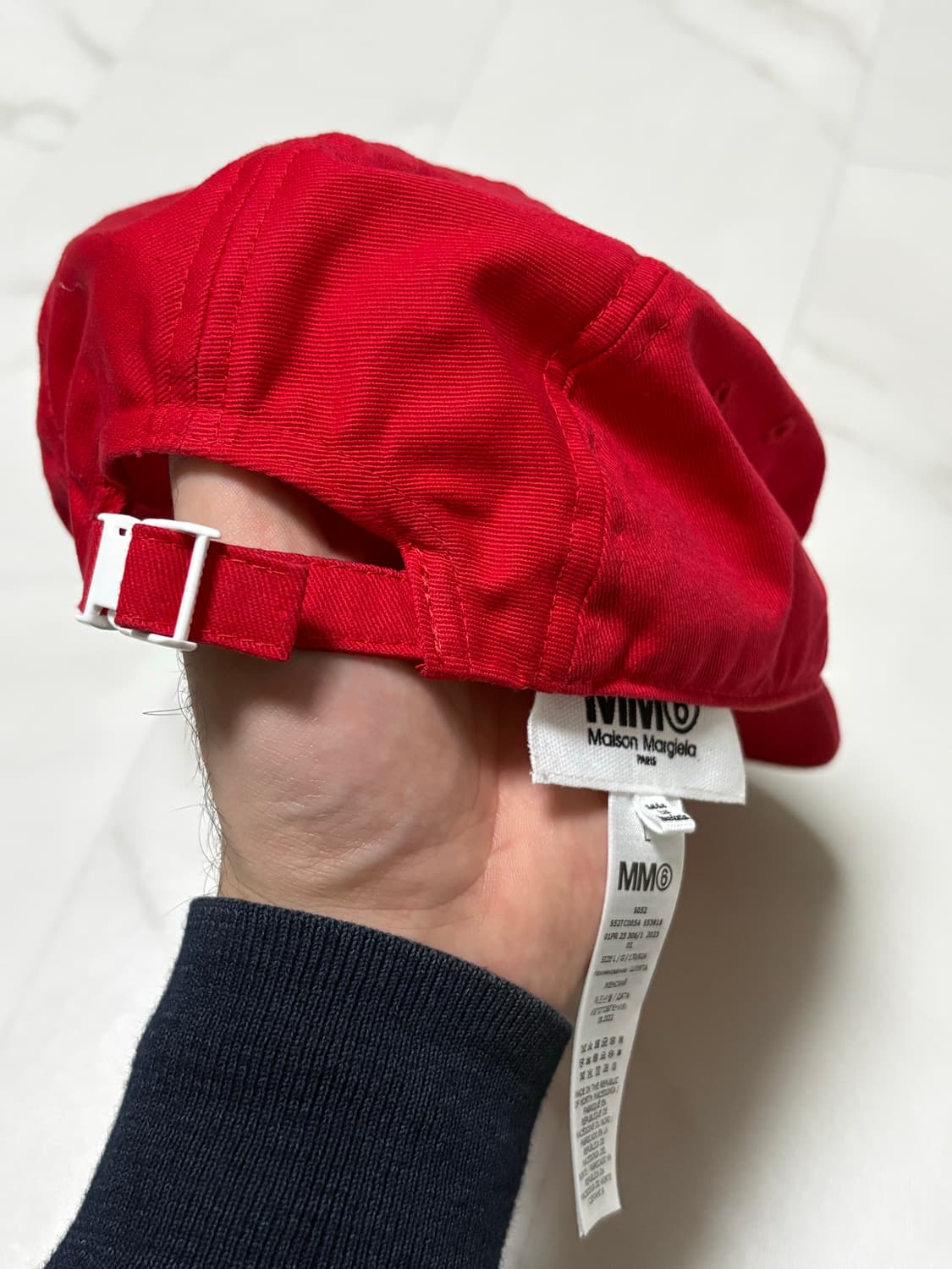 마르지엘라 mm6 캠프캡 상품이미지6