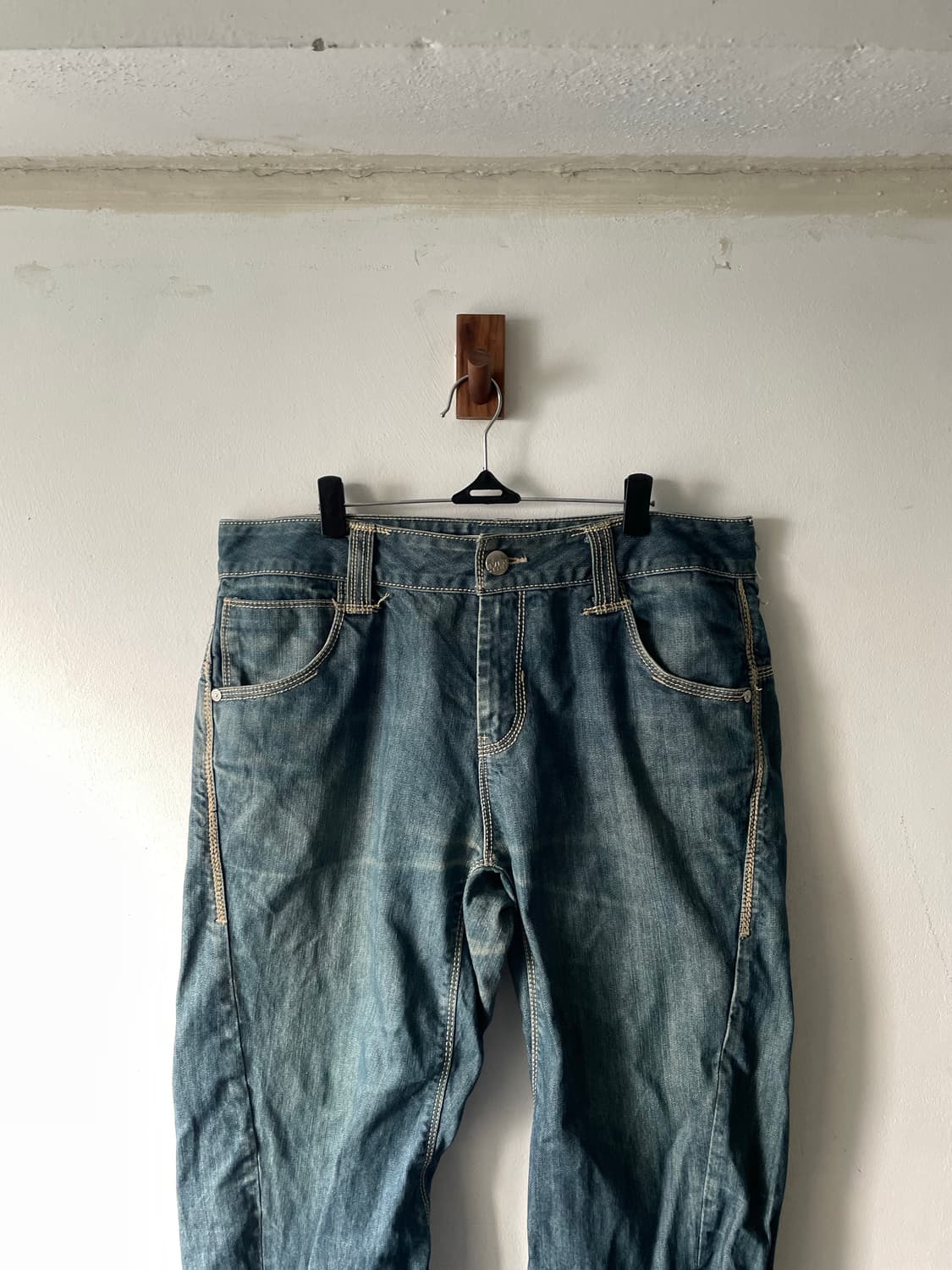 Vintage 에비수 신치 부츠컷 데님 상품이미지3