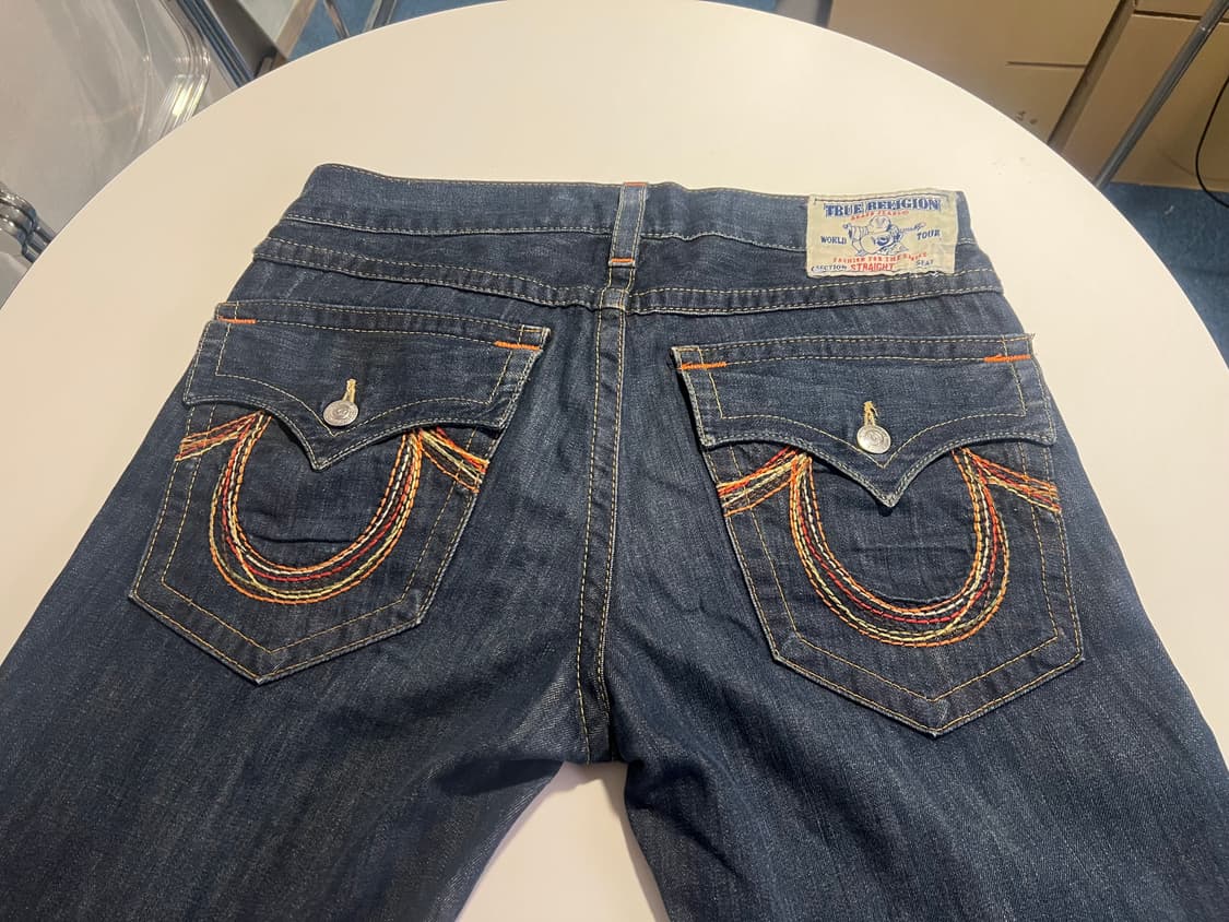 트루릴리젼 로우라이즈 데님팬츠 상품이미지2