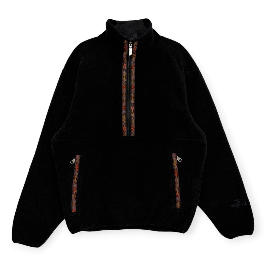 90s 노스페이스 하프집 플리스 후리스 티셔츠 상품이미지1
