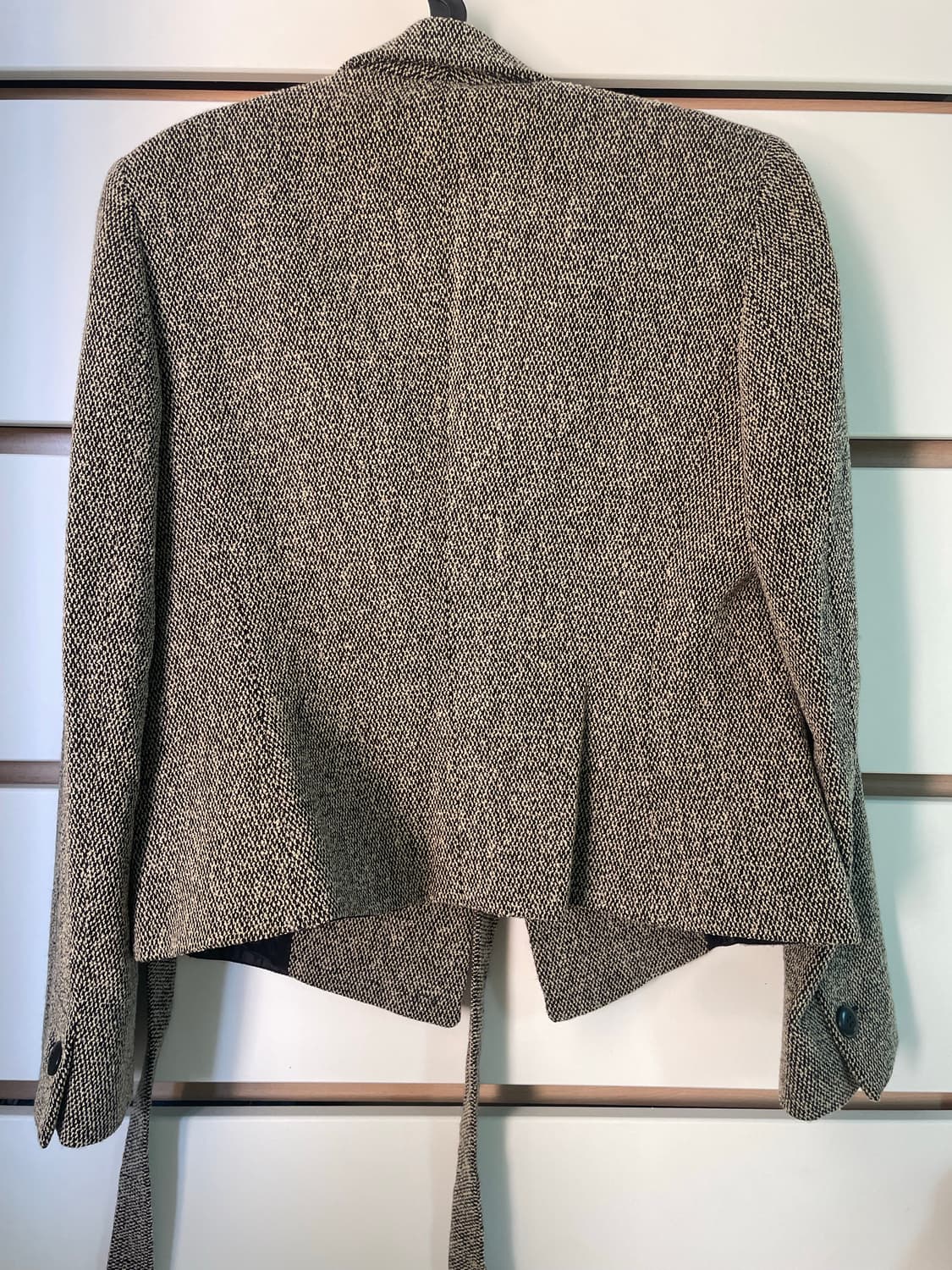 MaxMara 막스마라 헤링본 벨트 자켓 상품이미지6