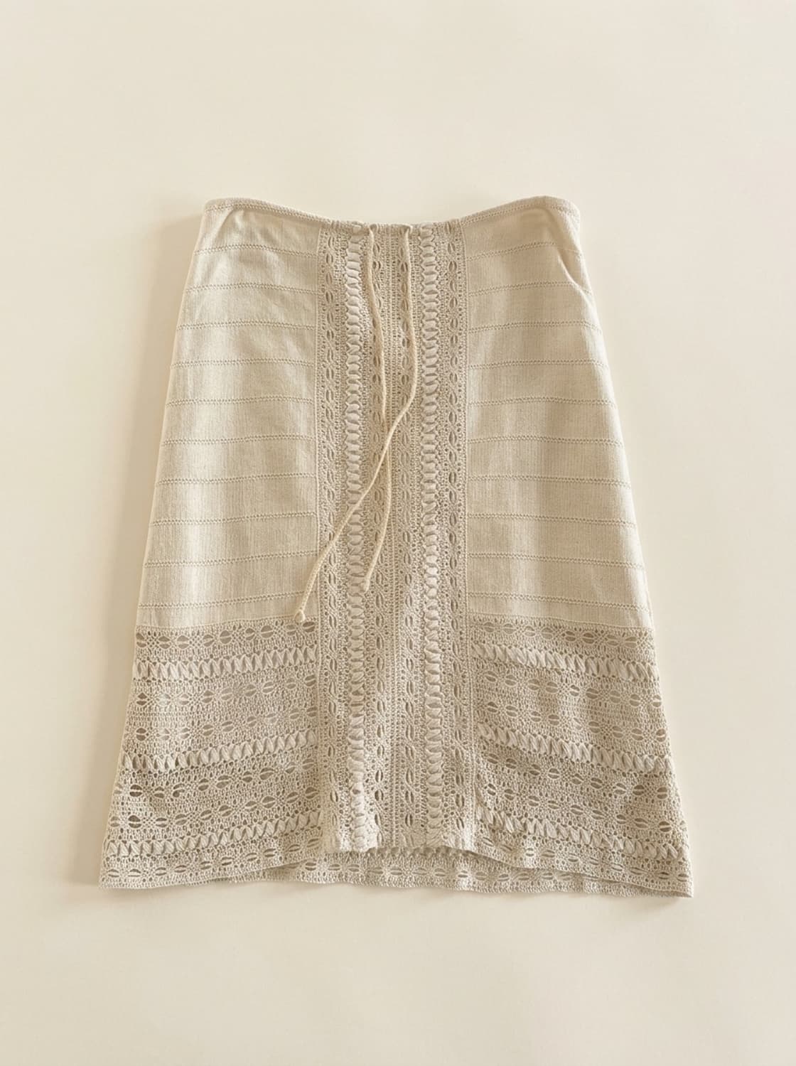 버버리 블루라벨 크로쉐 미디 스커트 상품이미지2