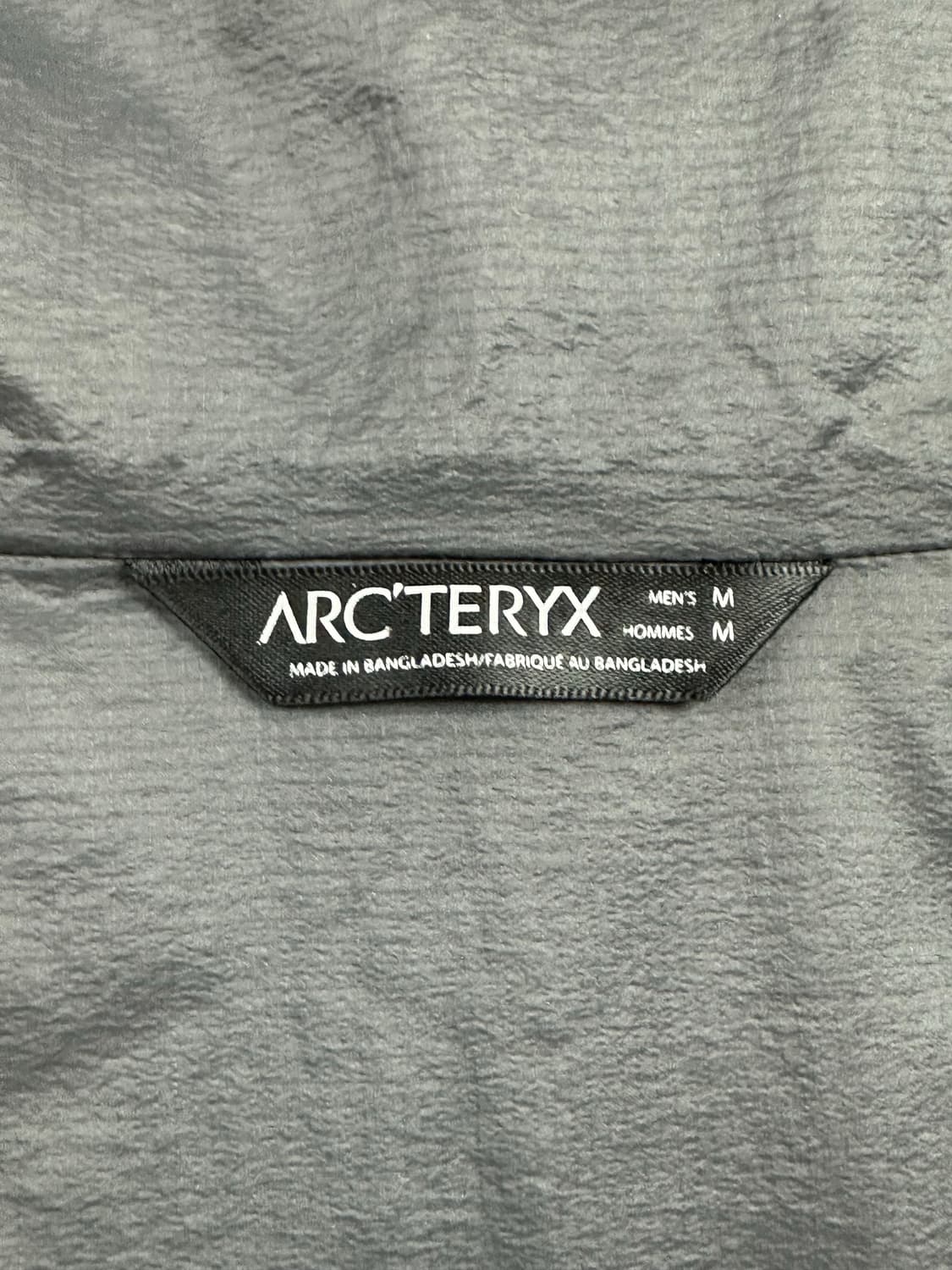 [M] 정품 아크테릭스 구형 아톰 LT 후디 다크그레이 상품이미지6