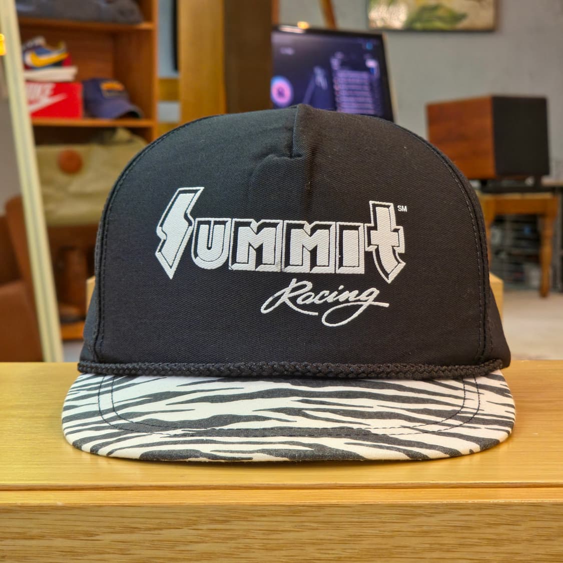 SUMMIT RACING 블랙 볼캡 모자 상품이미지2