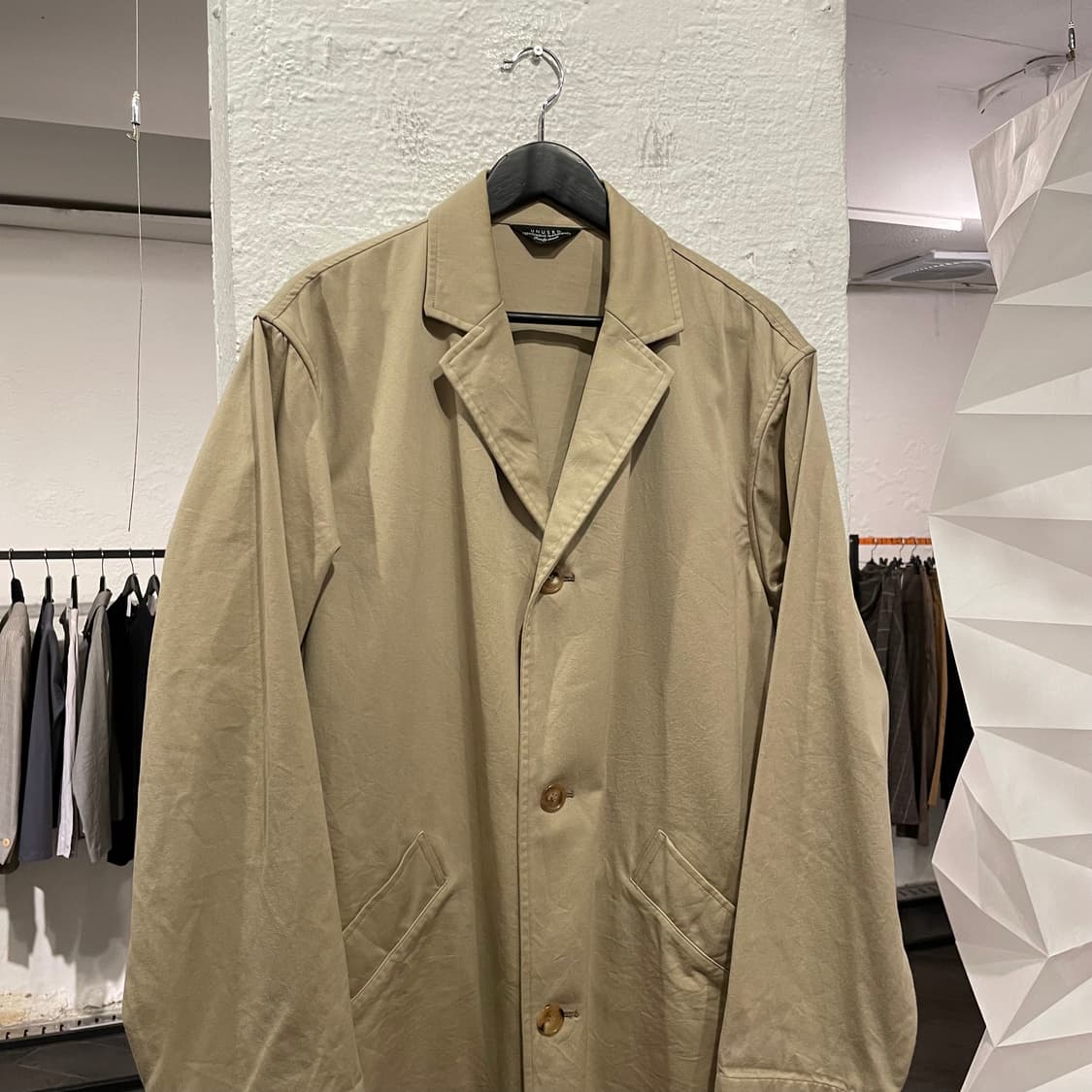 언유즈드 오버사이즈 코트 상품이미지2