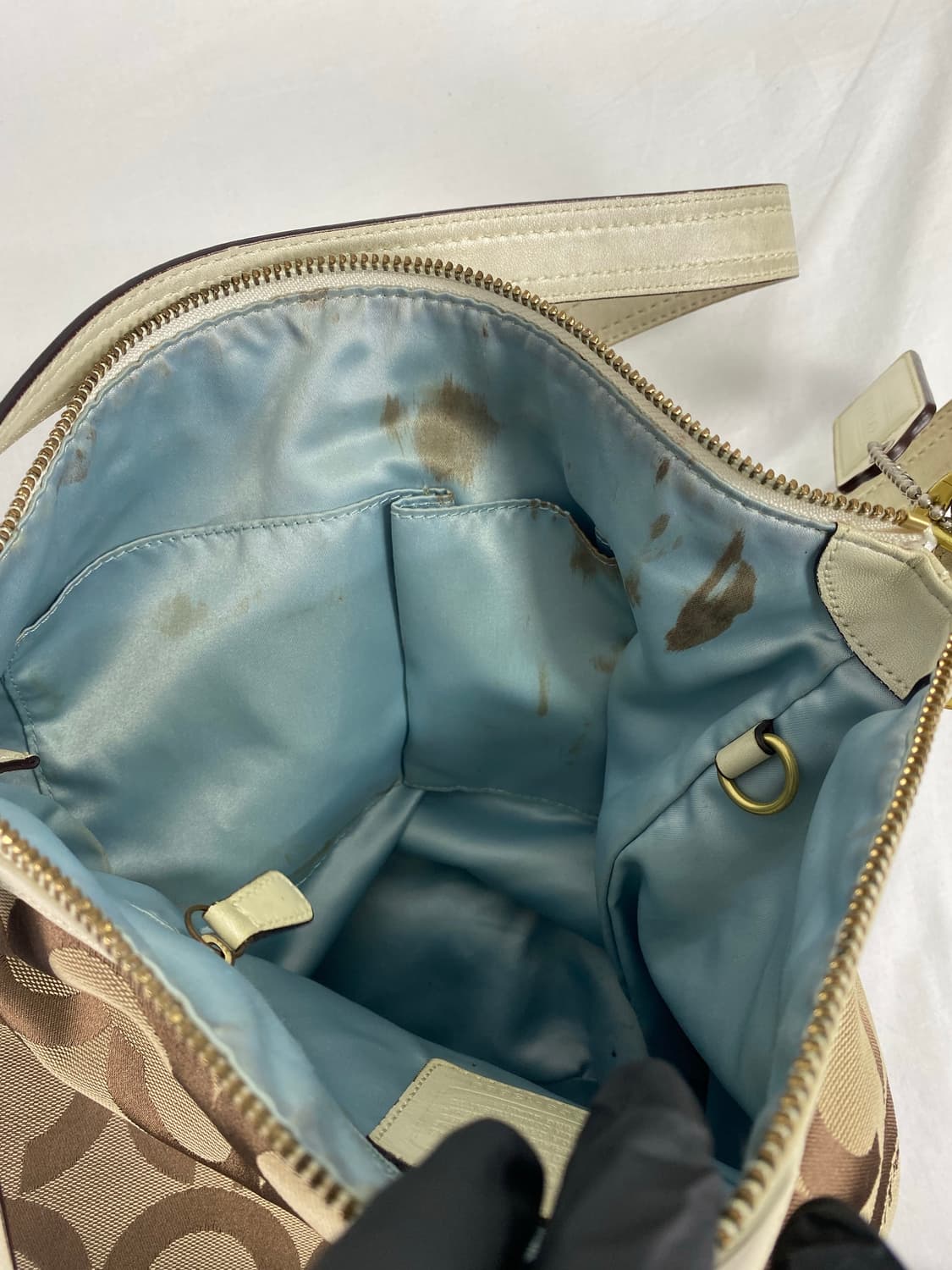 코치 시그니처 캔버스 호보백 숄더백 <86> 상품이미지8