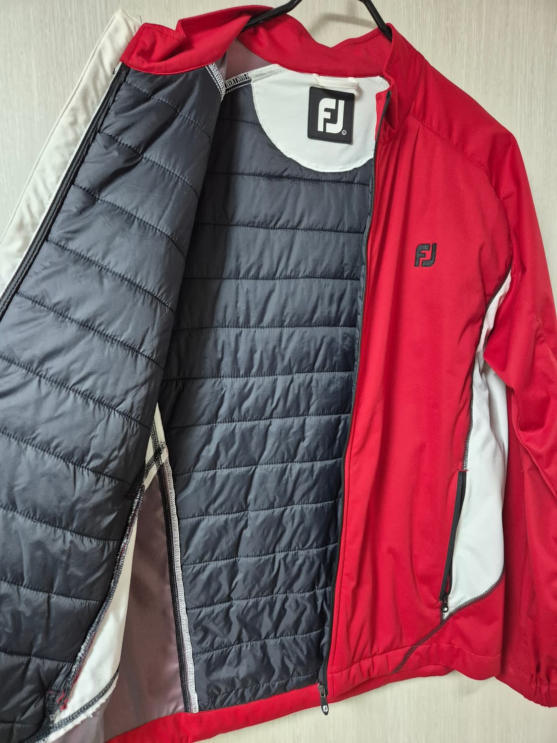 FJ 풋조이 골프 하이브리드 경량 누빔 방풍 자켓  라지 상품이미지4