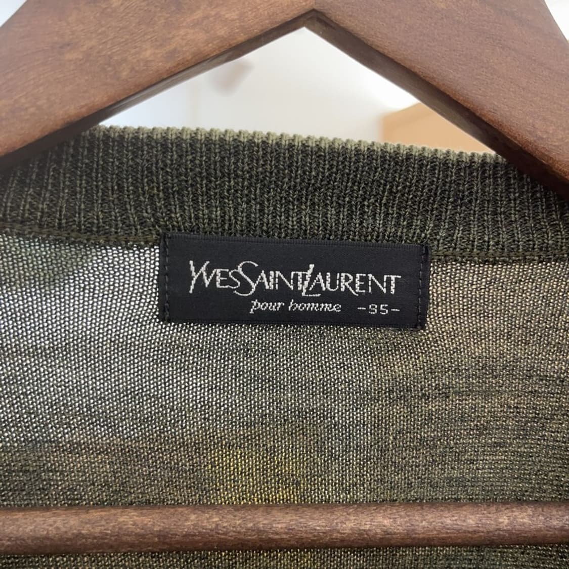 입생로랑 YSL 정품 울 니트 가디건 95 C06348 상품이미지3