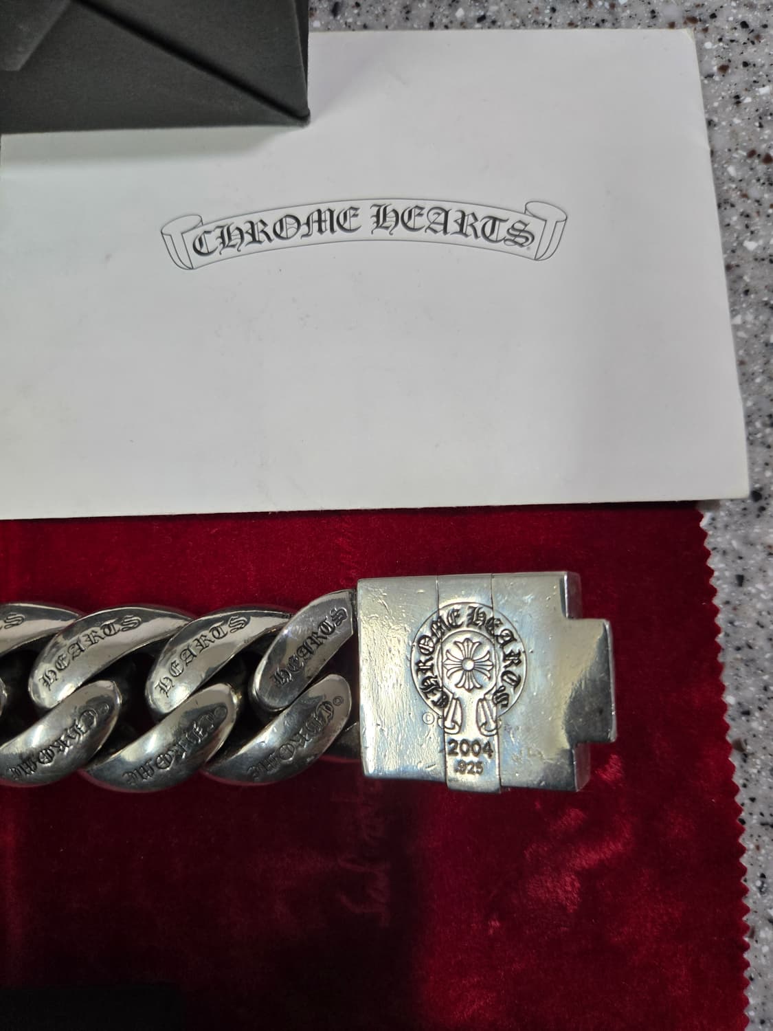 크롬하츠 CH플러스 엑스라지 박스 팔찌(정품) 상품이미지4