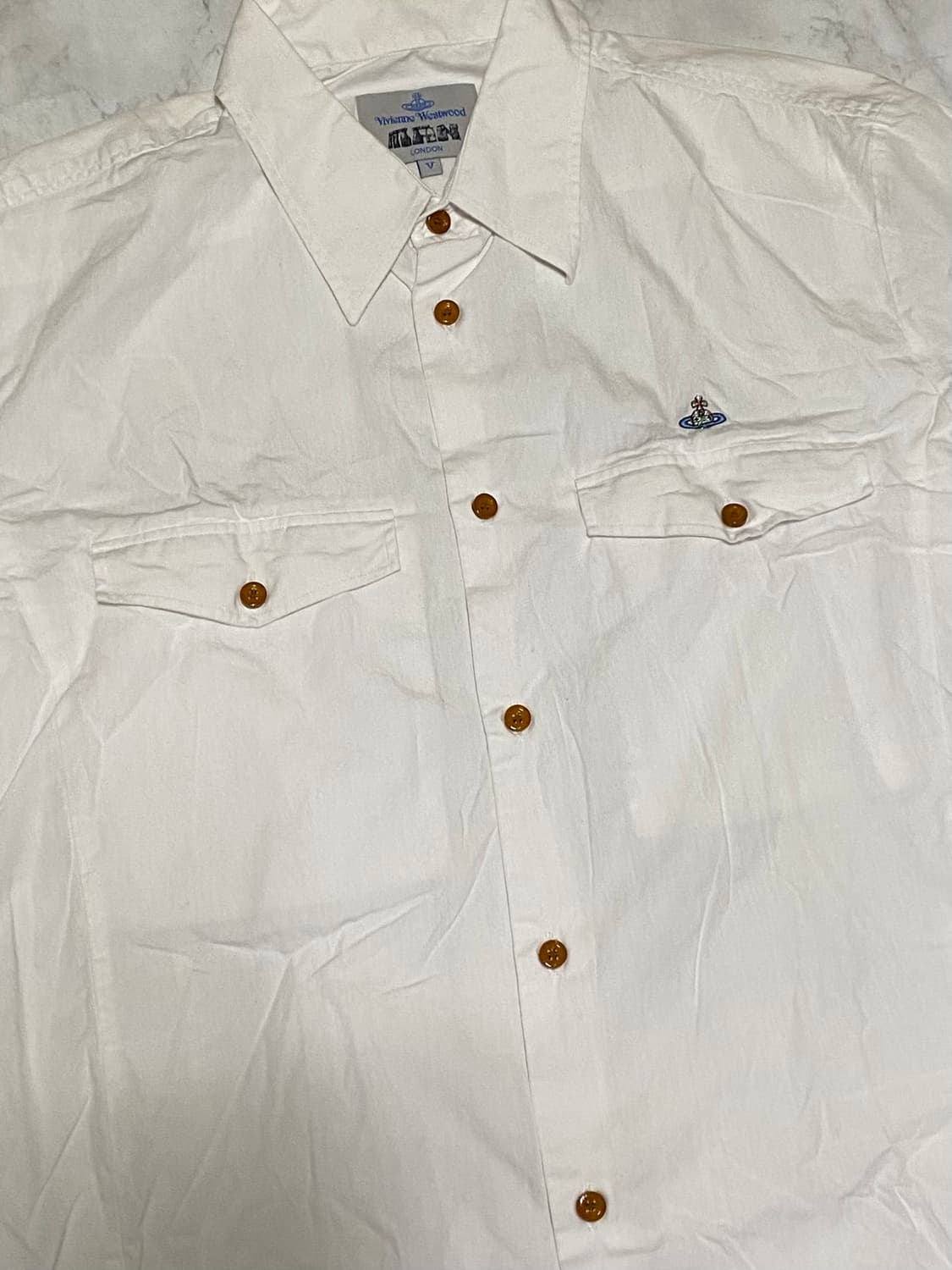 비비안웨스트우드 반팔 셔츠 사이즈 100 상품이미지3