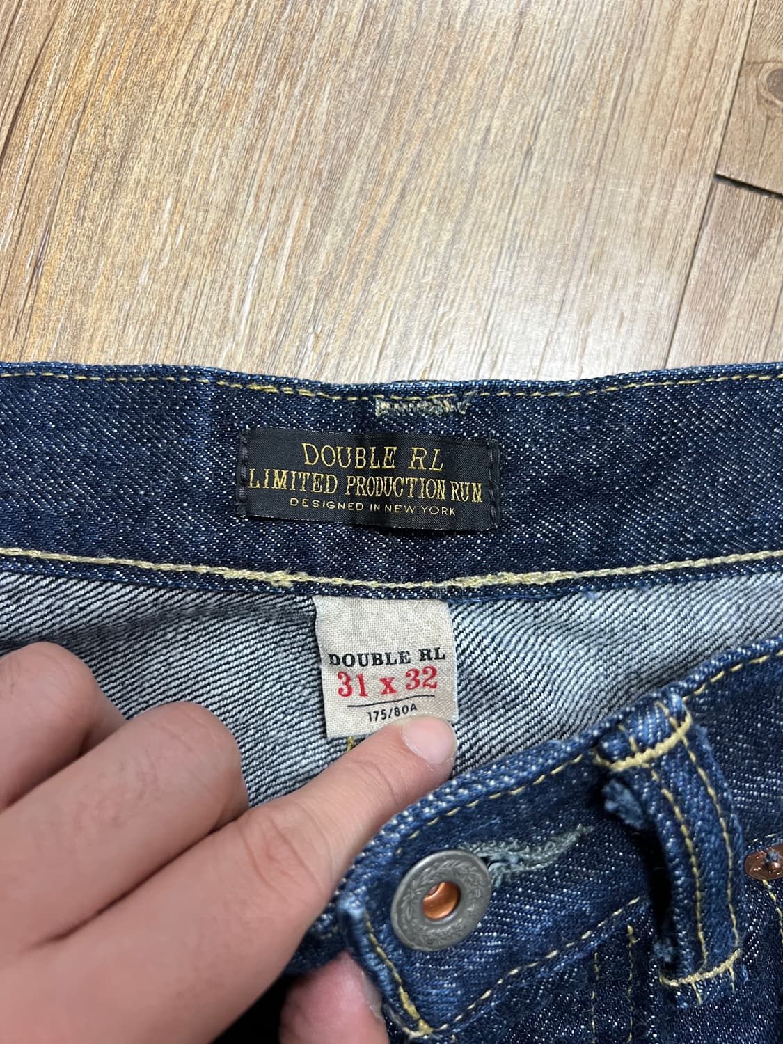 택포18) RRL 더블알엘 리미티드 에디션 1944 대전판 데님팬츠 상품이미지2