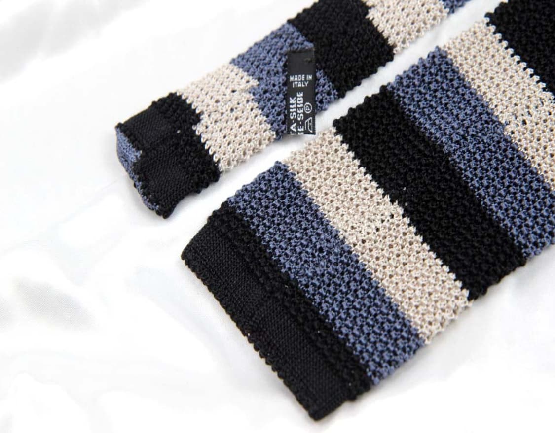 이태리 니트 타이 7.3cm A+등급 남자 넥타이 상품이미지5