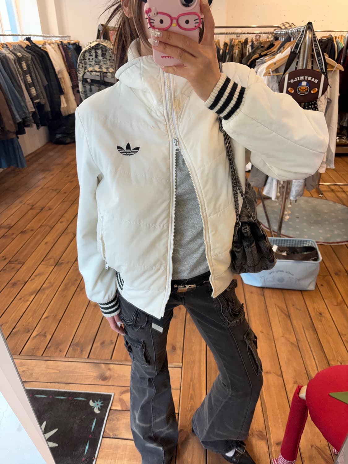 아디다스 데상트 퀄팅자켓 상품이미지1