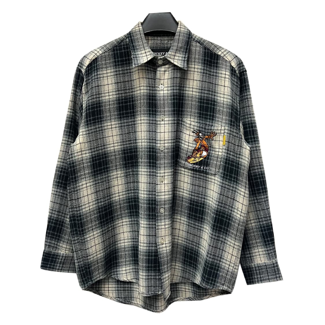 디즈니 미키 앤 코 체크 플란넬 셔츠 남방 100 상품이미지1