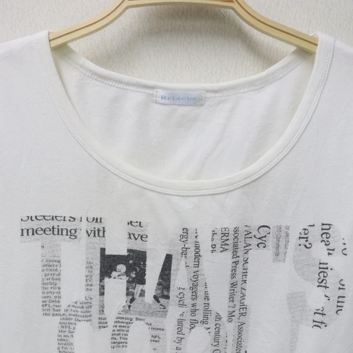 Relache y2k 프린트 롱슬리브 티셔츠 64519 상품이미지4