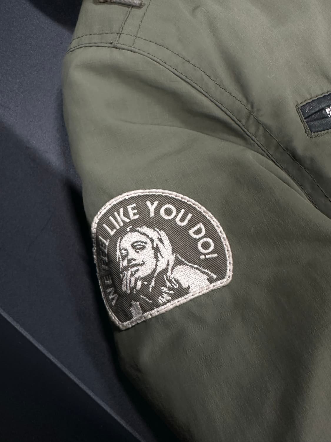 히스테릭 글래머 야상 지퍼 단추 자켓 상품이미지6