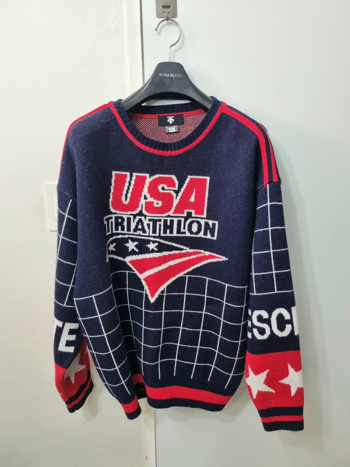 데상트 정품 니트 105사이즈 상품이미지1