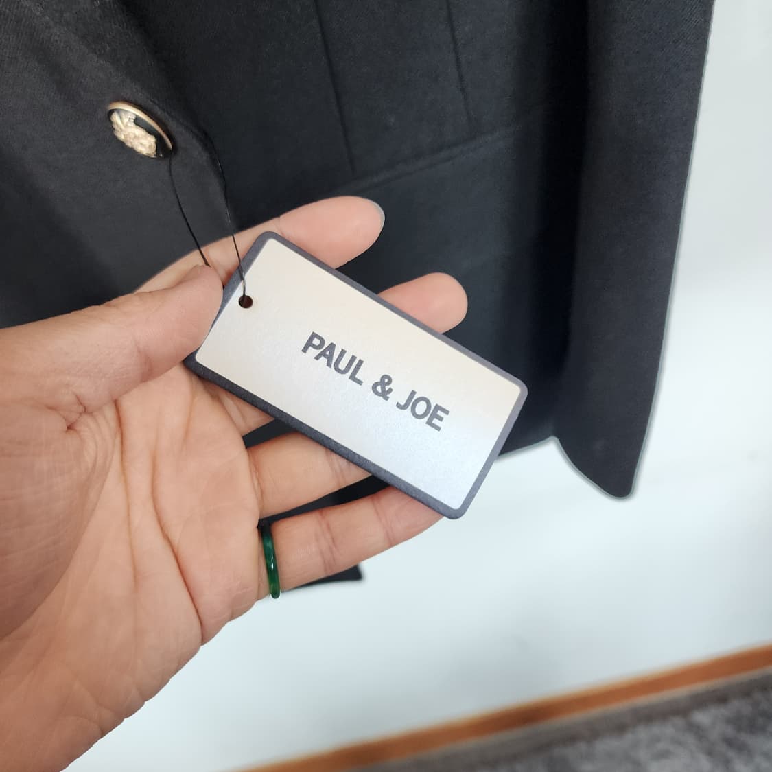 폴앤조 블랙 더블 버튼 자켓 상품이미지7