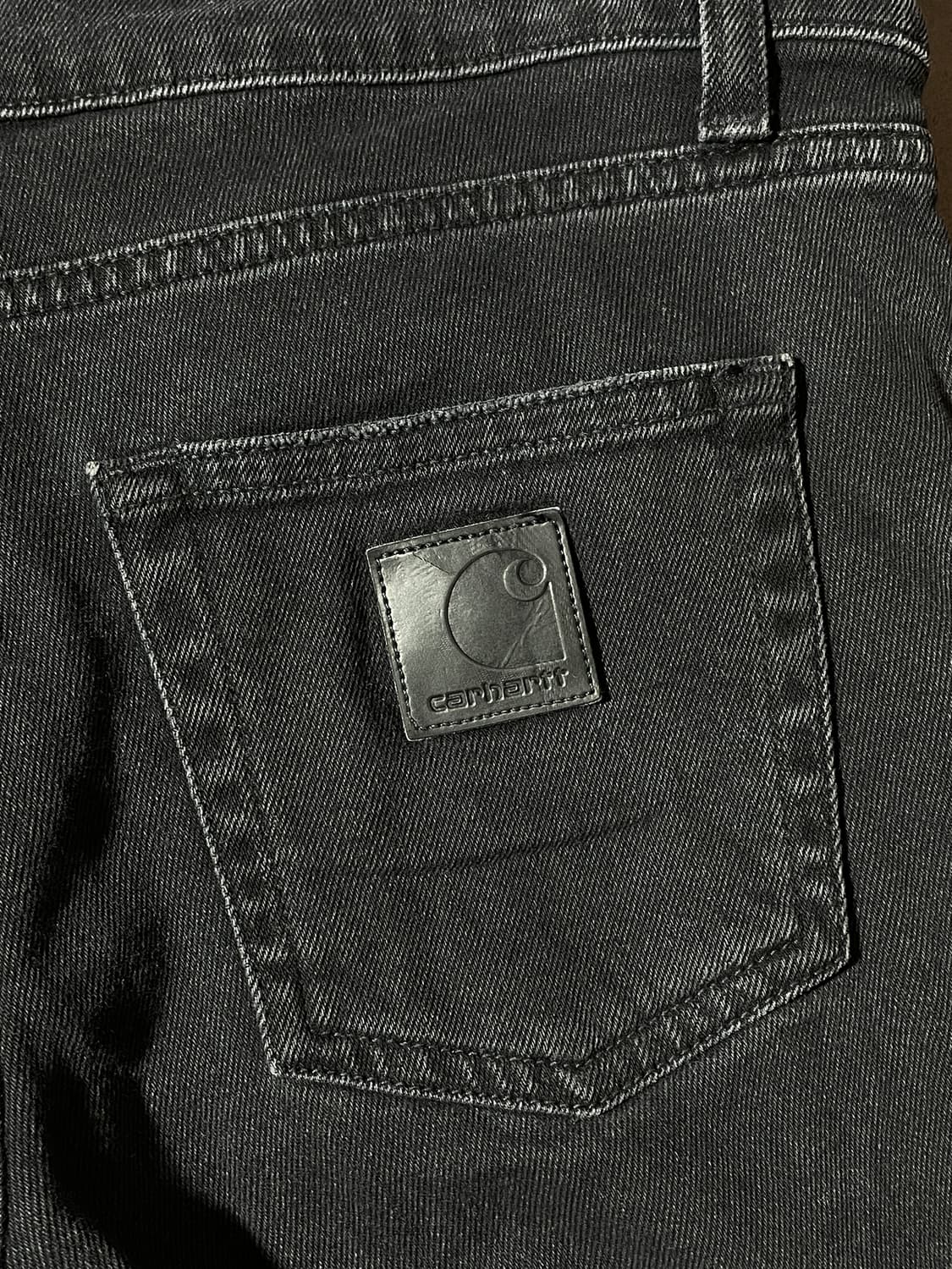 CARHARTT 칼하트 빈티지 차콜블랙 스키니 팬츠 상품이미지7