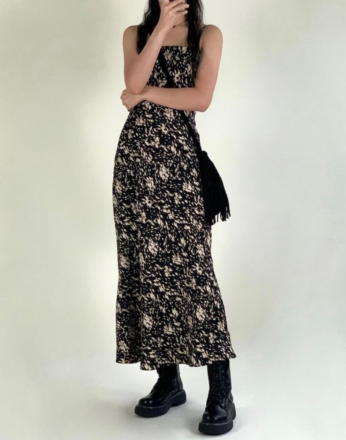 루루서울 baby leo dress black 베이비 레오 드레스 블랙 상품이미지2