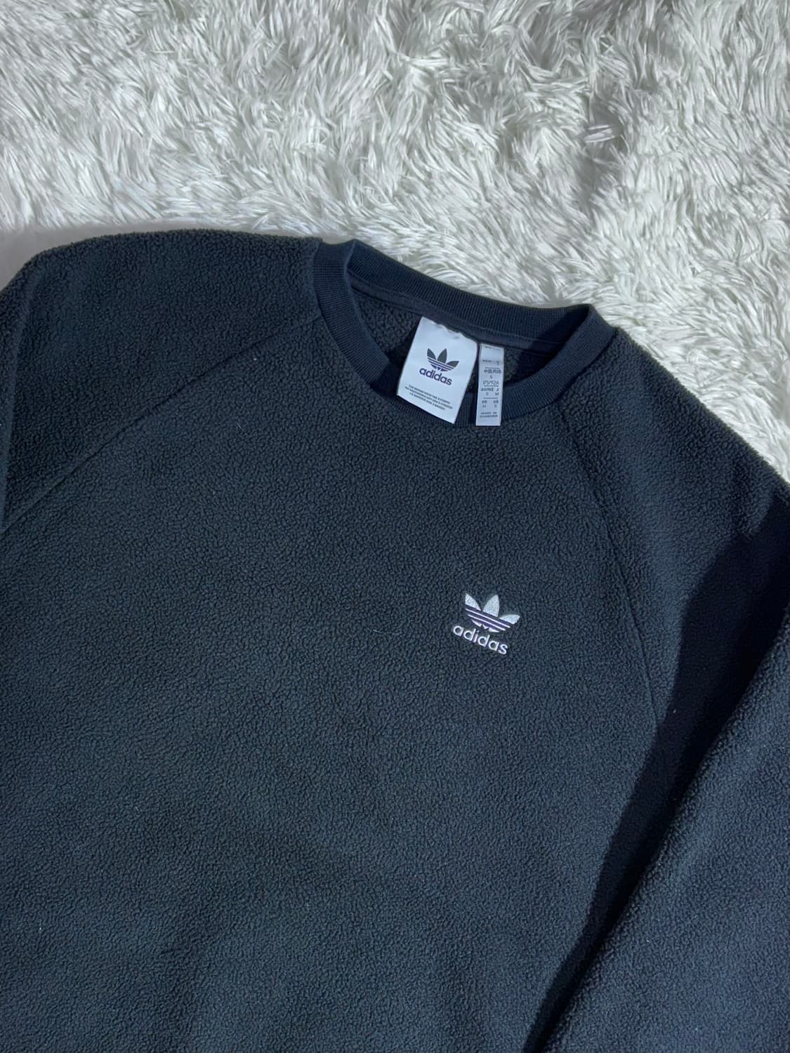 아디다스 빅로고 플리스 맨투맨  상품이미지7