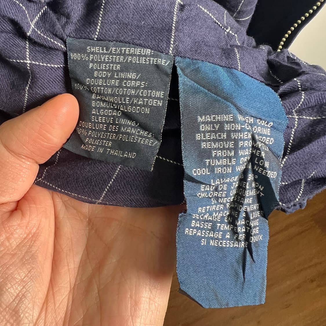 폴로 랄프로렌 네이비 폴리쉘 스윙탑 자켓 L 상품이미지8