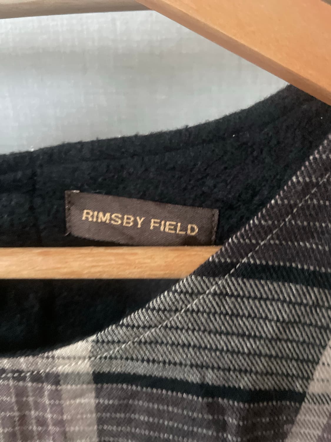 모리걸 빈티지 강아지 체크 블라우스 🤎🐶 상품이미지4