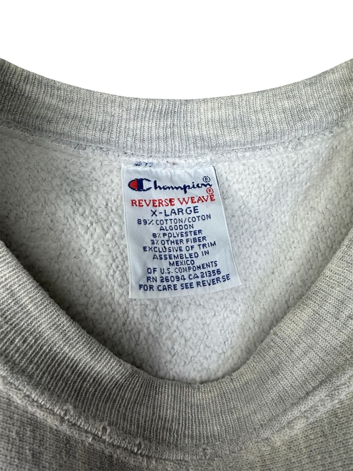 빈티지 90s 챔피온 리버스위브 ATLANTA OLYMPIC 맨투맨 XL 상품이미지4