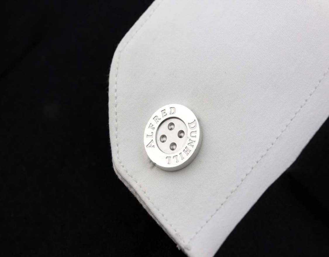 던힐 A-등급 은 실버925 남자 명품 커프스 빈티지 상품이미지9