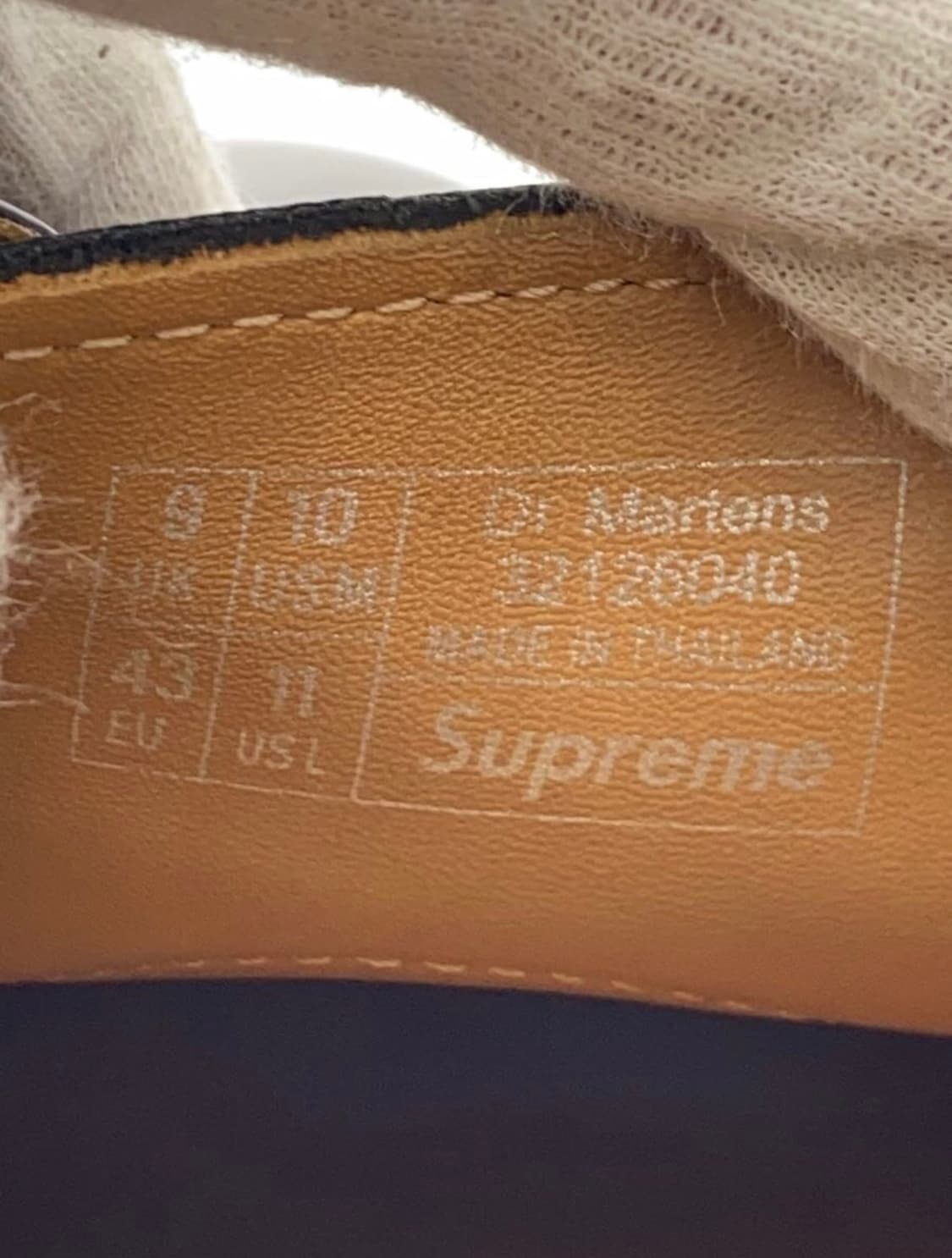 [280] 닥터마틴 x 슈프림 급매 1주일만 판매 상품이미지5