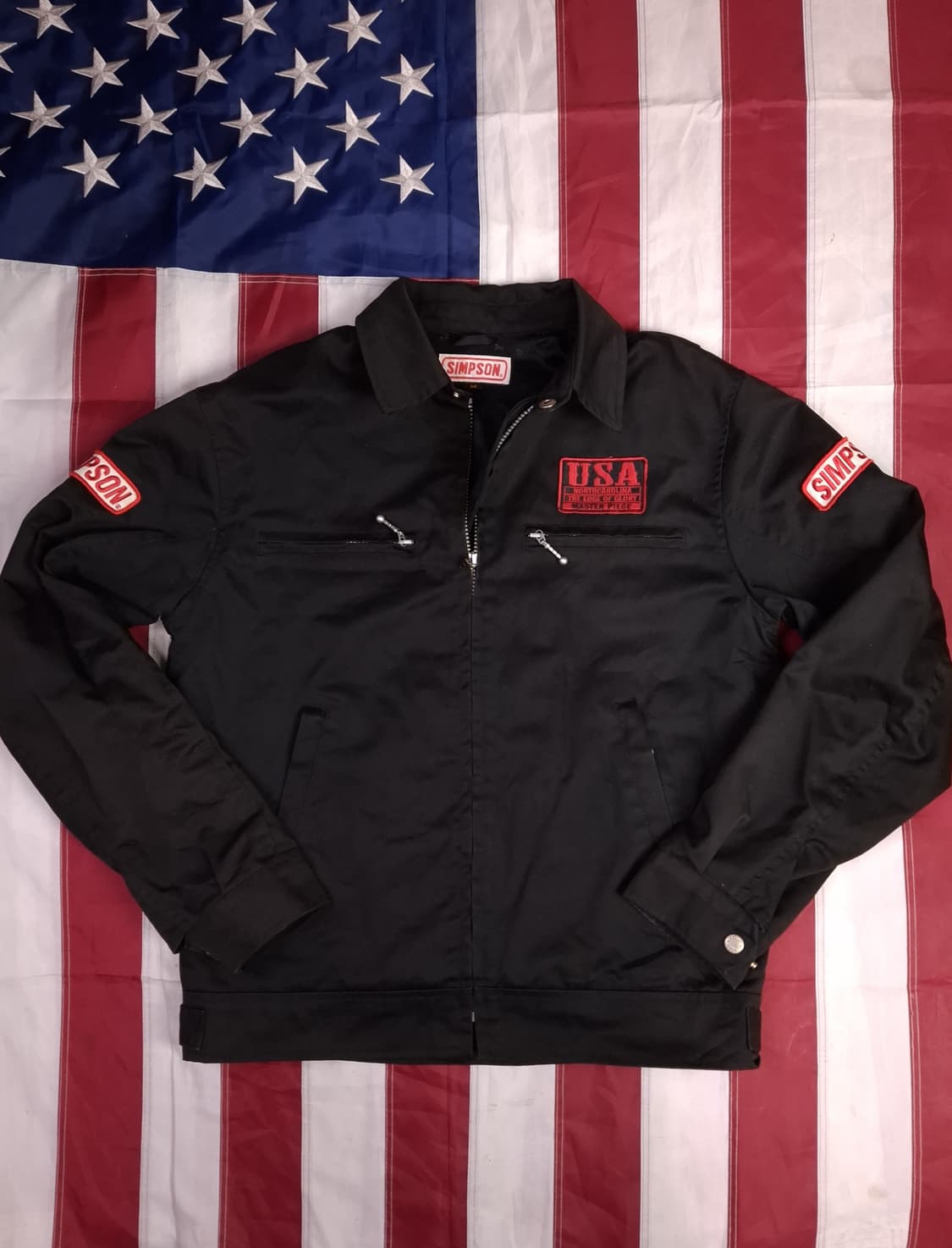 오리지날 일본판 SIMPSON 심슨 라이더 자켓 상품이미지4