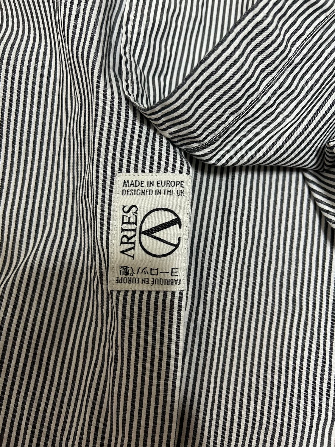 에리즈 스트라이프 셔츠 Aries Striped Poplin Shirt 상품이미지4