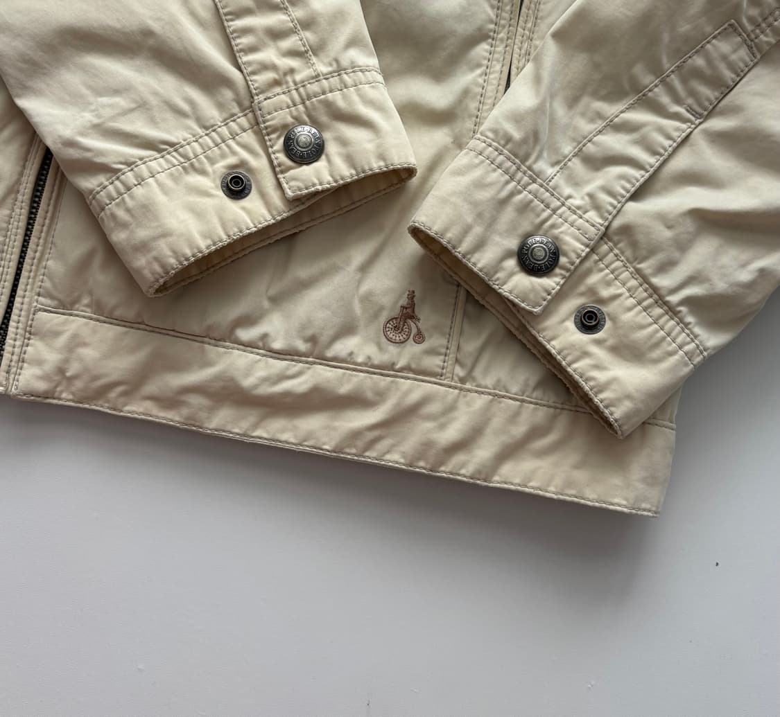 빈폴 베이지 블루종 봄버 자켓 상품이미지4