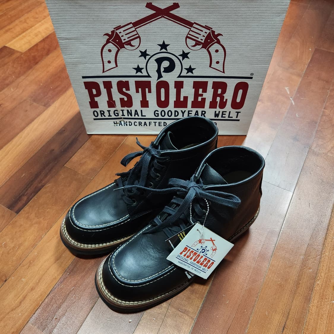 잭로즈 빈티지 피스토레로 콜라보 비브람 부츠 워커 상품이미지4