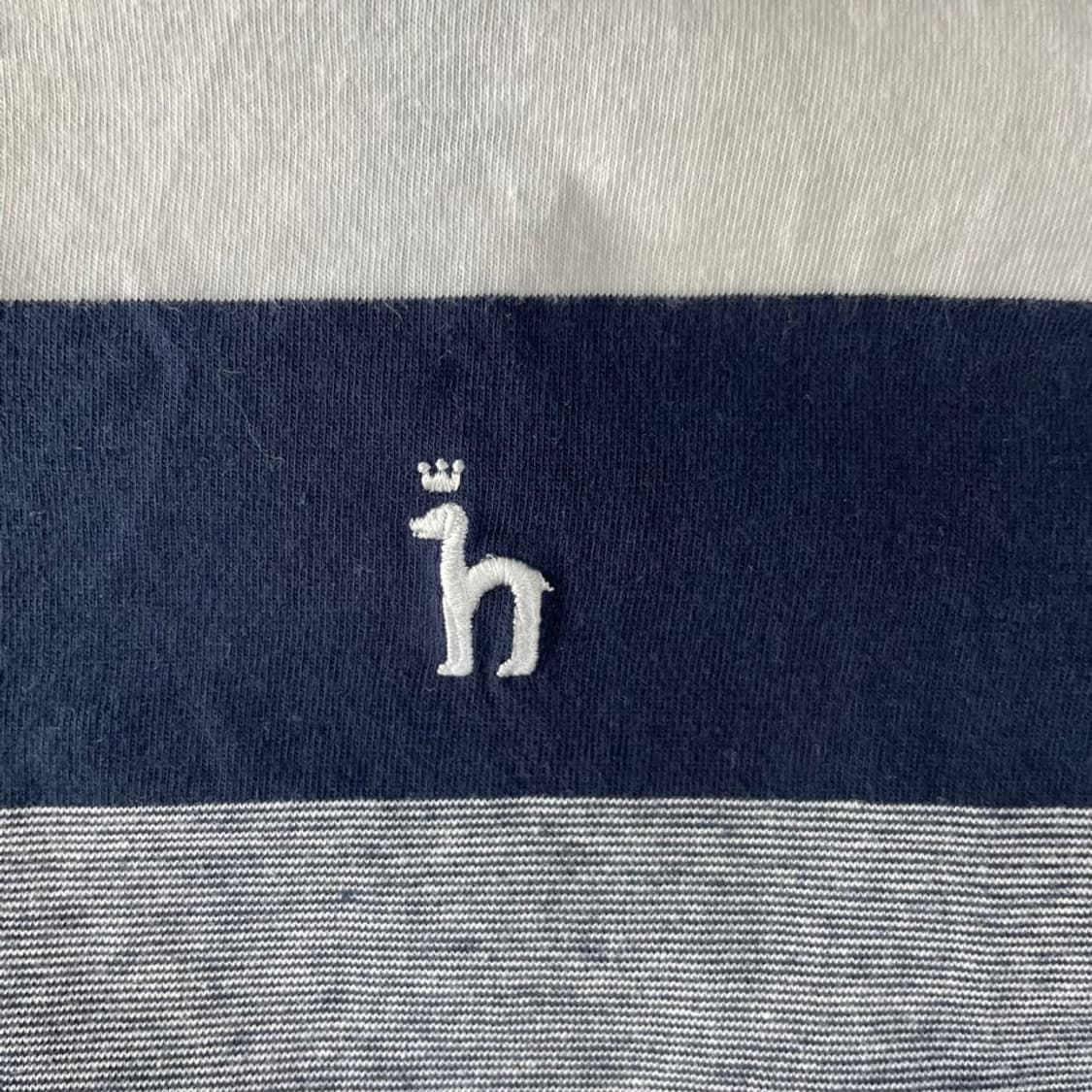 L 헤지스 남성 스트라이프 반팔티 100 상품이미지5