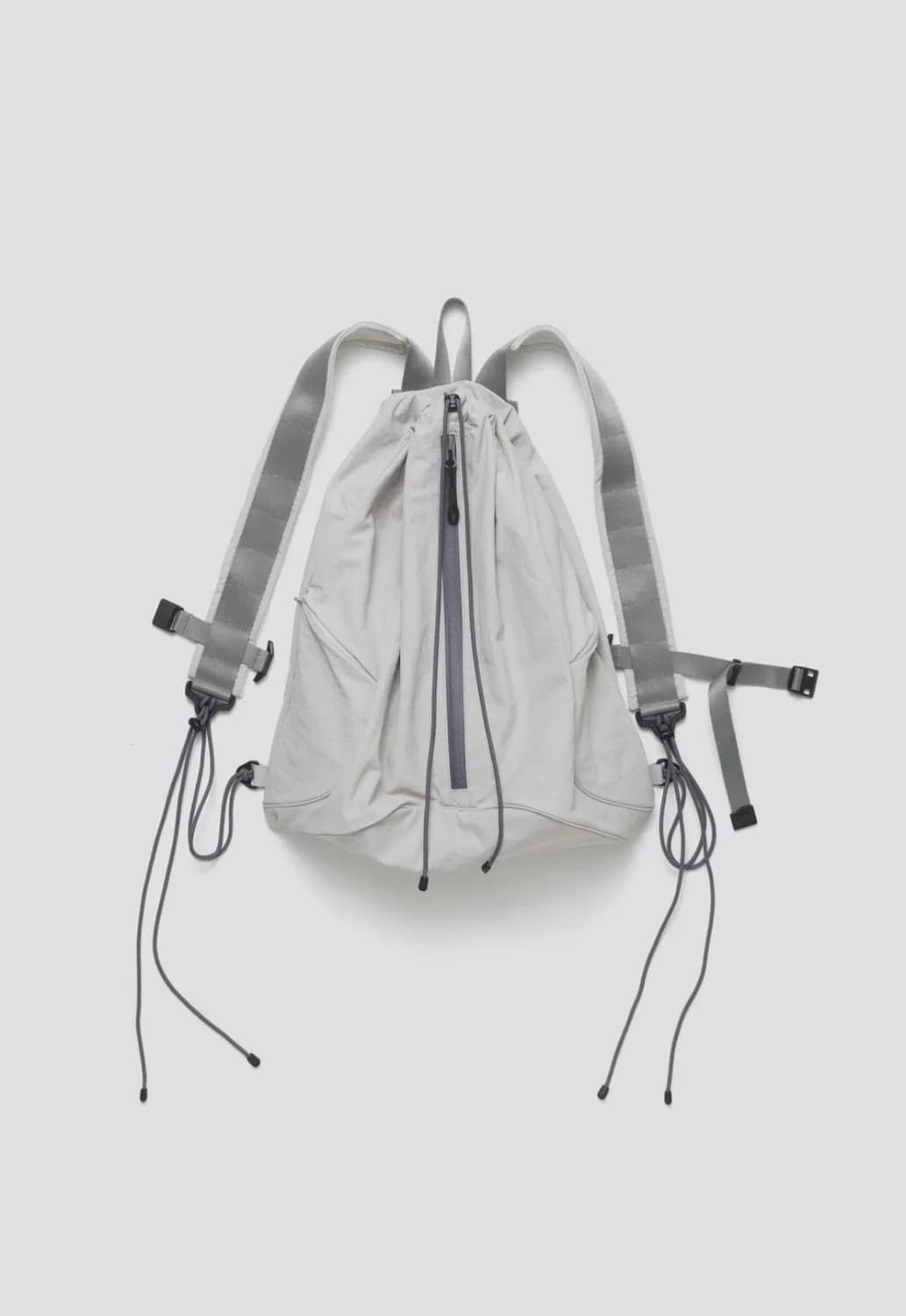 해칭룸 스트링백팩 나일론라이트 그레이 상품이미지1