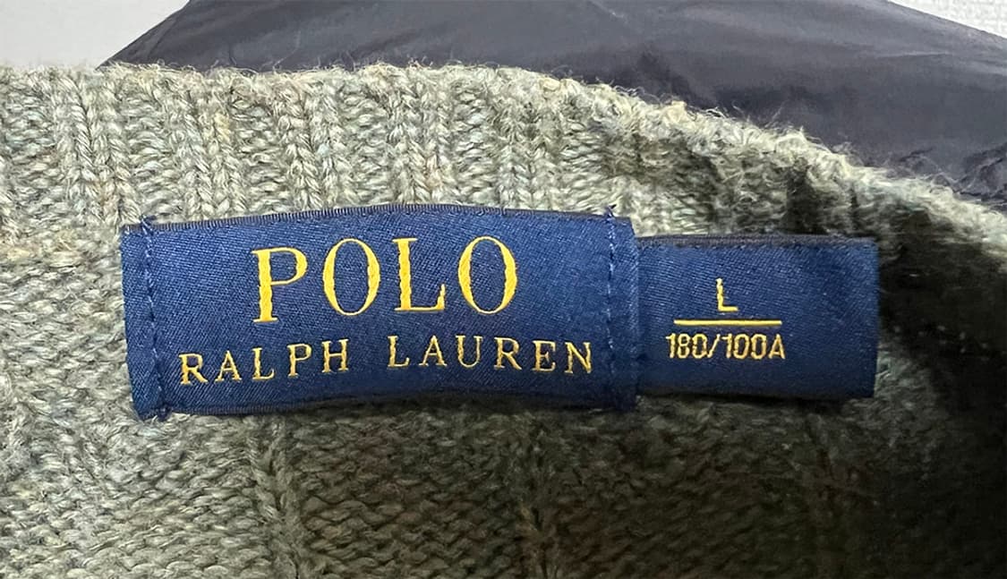 POLO 폴로 남자 꽈배기니트 기본 캐주얼 XXL 110 상품이미지3