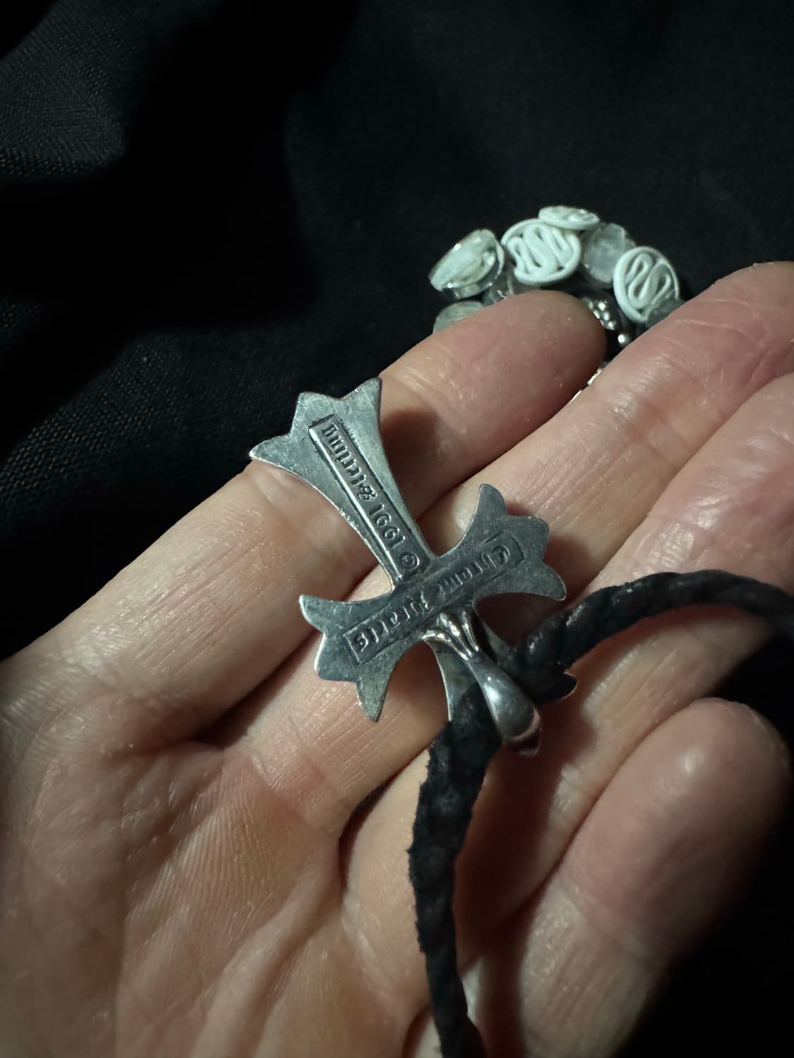 크롬하츠 크로스 레더 블레이드 상품이미지2