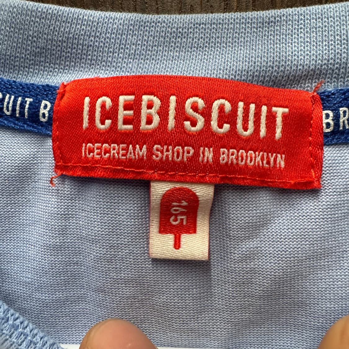 아이스비스킷 민소매 티셔츠 165 상품이미지2