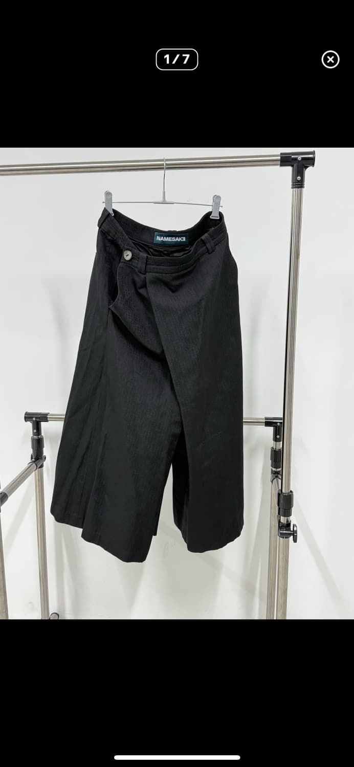 네임세이트 와이드 버뮤다 팬츠 상품이미지3