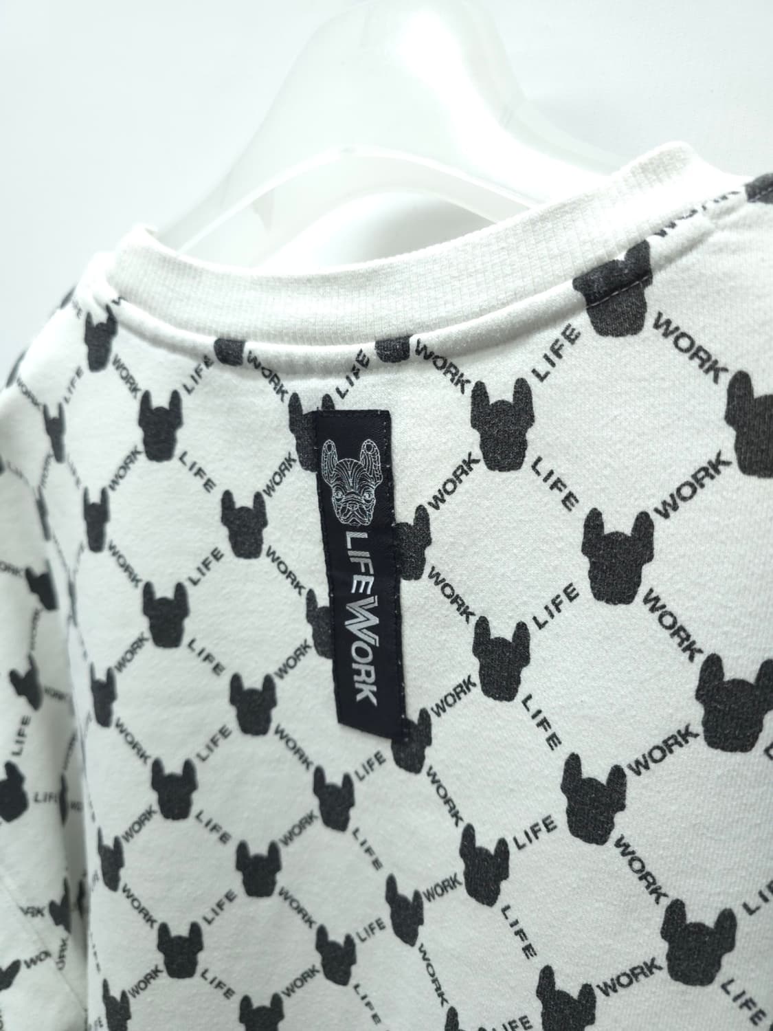 라이프워크(LIFE WORK) 불독 레터링 맨투맨 (55~66) 상품이미지8