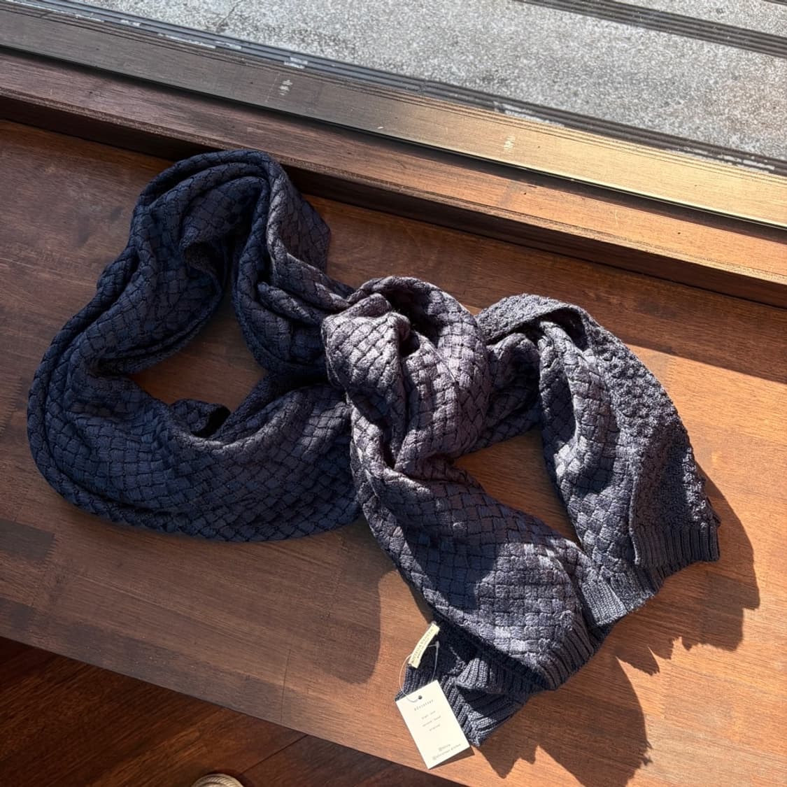 15495 - 보테가 베네타 인트레치아토 패턴 스카프 상품이미지1