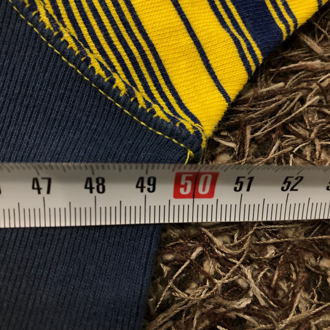 M 챔피온 헤비웨이트 리버스위브 스트라이프 반팔 티셔츠 상품이미지6